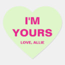 Search for valentines day candy stickers Conversation heart