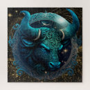 Search for zodiac signs puzzles Taurus