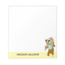 Search for animated notepads Playful bear design