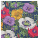 Search for red poppy fabric Yellow