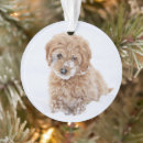 Search for mixed breed dog christmas tree decorations Puppy