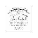 Search for couple address rubber stamps Hand drawn