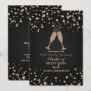 Search for wine anniversary invitations Gold