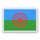 Search for roma flag stickers Romani