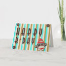 Search for sock monkey cards Boy