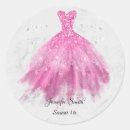 Search for dresses stickers Quinceañera