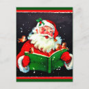 Search for 1950s santa postcards Retro