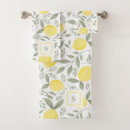 Search for lemon bath towels Vintage