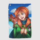 Search for shamrock golf towels Green