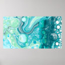Search for water bubble art Blue
