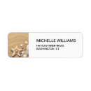 Search for beach shells return address labels Starfish