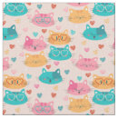 Search for funny cat fabric Kittens