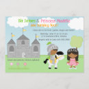 Search for prince and princess birthday invitations Knight