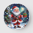 Search for santa clocks Claus