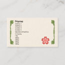 Search for sakura business cards Flower