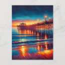 Search for romantic painting postcards Sunset