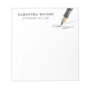 Search for lawyer notepads Modern