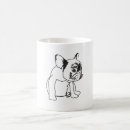 Search for black and white drawing mugs Dog