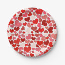 Search for red heart plates Hearts