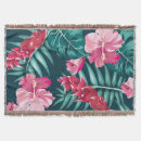 Search for exotic flowers blankets Chic