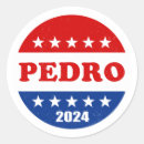 Search for democrat stickers Vote for pedro