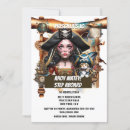 Search for girly skull invitations Pirate