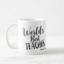 Search for world best teacher mugs Modern