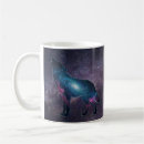 Search for wolf face mugs Mystical