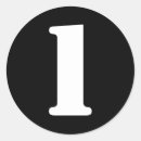 Search for number one stickers Alphabet