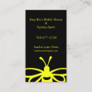 Search for buzzing business cards Bee