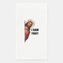 Search for christian christmas napkins Jesus