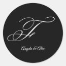 Search for f monogram stickers White