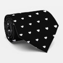 Search for black and white heart ties Valentine
