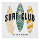 Search for vintage beach posters Surfboard