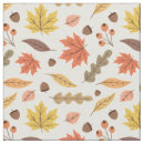 Search for fall leaf pattern fabric Autumn