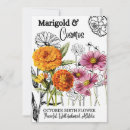 Search for october birth flower cards Orange