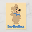 Search for animated characters postcards Boo boo bear