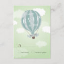 Search for hot air balloon rsvp cards Vintage