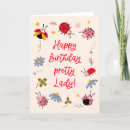 Search for ladybug birthday cards Insect