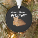 Search for orange tabby cat christmas tree decorations Kitten