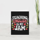 Search for english teacher cards School
