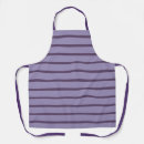 Search for purple striped aprons Cook