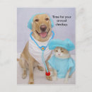 Search for vet postcards Dog