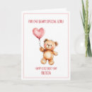 Search for bear first birthday cards Kids
