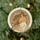 Search for mucha christmas tree decorations Elegant
