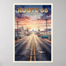 Search for vintage route 66 art Usa