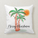 Search for christmas palm tree cushions Watercolor