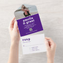 Search for purple wedding invitations Modern
