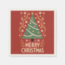Search for christmas tree napkins Traditional