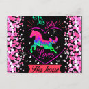 Search for love horses postcards Horse girl